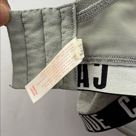 Cacique Boost Plunge Women Bra Size 46DD Gray Lightly Padded Underwire - Picture 11 of 11